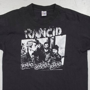 Vintage RANCID Shirt - 1993 Radio Radio Radio - Large - Etsy