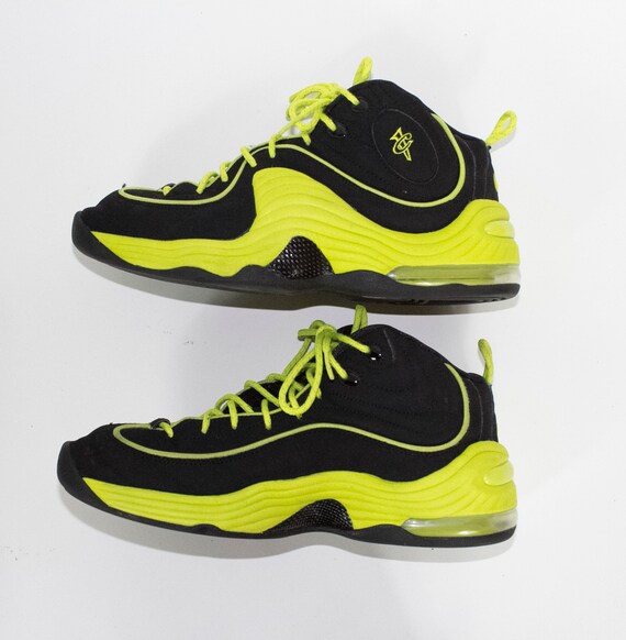 Nike Air Penny II LE Noir Cyber volt neon 535600 003 Etsy Nike Air Penny II LE LE II Noir Cyber volt neon 535600 003 Etsy e15af0