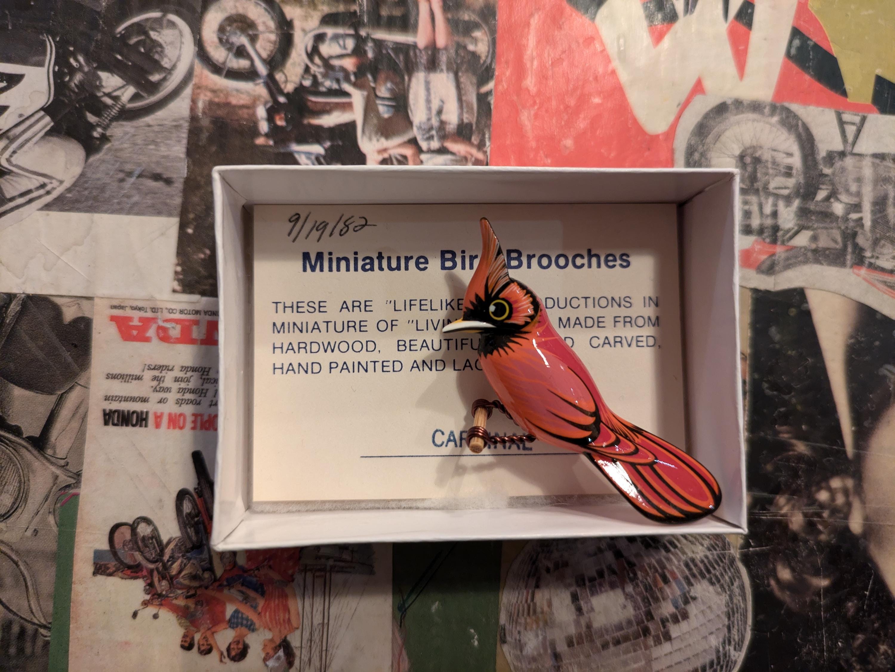 ＊ハットピン＊Bird ハト　アンティーク Takahashi Bird Pin - Etsy