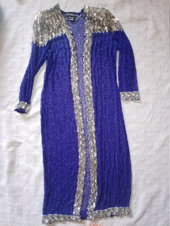 Jewel Queen VIntage Robe Sequins and Beads Galore!