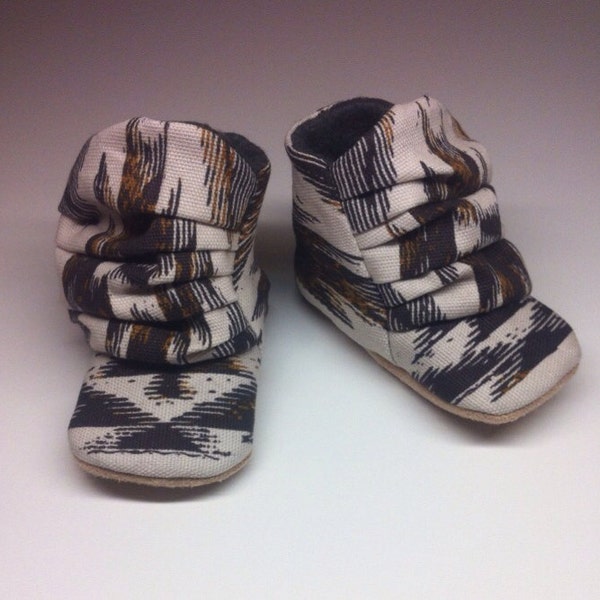 Baby boots, tribal baby boots, baby booties