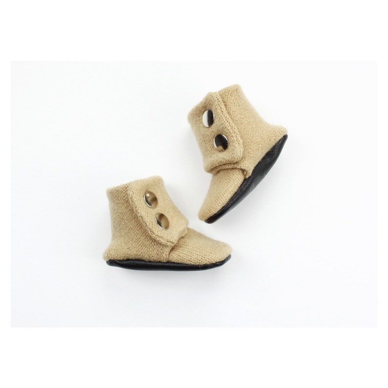 booties hand made wool boots Baby wool boots baby boots wool baby boots