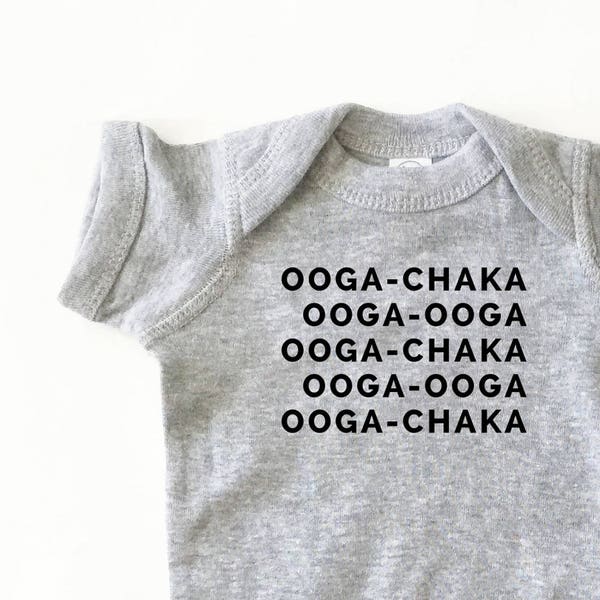 Ooga Chaka - Hooked On A Feeling shirt for babies -  Cute infant tee!