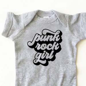 Punk Rock GIrl shirt for INFANTS