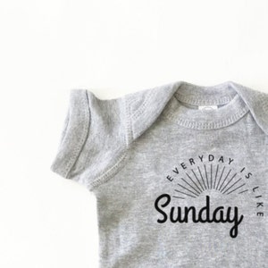 The Smiths - Everyday is Like Sunday shirt for baby