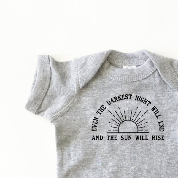 Les Mis quote shirt for babies and toddlers. Lots of colors! Bodysuit *and* T-shirt options!