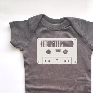 The Smiths Cassette bodysuit. Customizable!