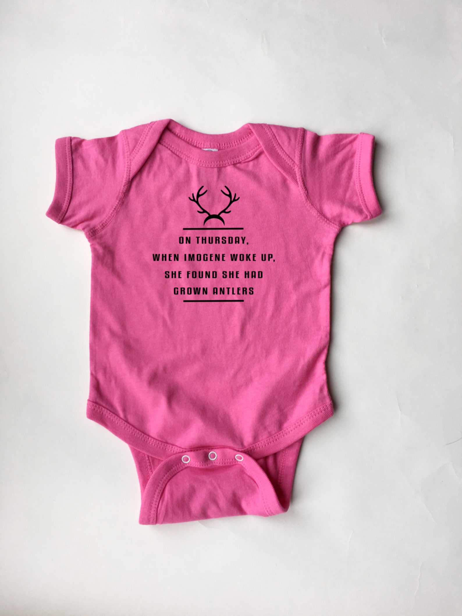 Book Shirt Imogene's Antlers. First and Famous Lines - Etsy