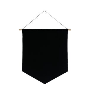 felt banner, enamel pin display, felt wall hanging, fabric pennant, felt pennant