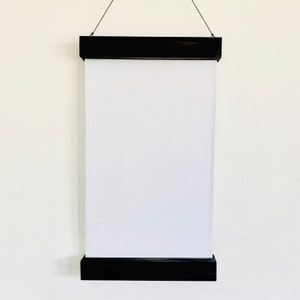 Pin badge display / blank canvas wall hanging / enamel pin holder / HTV blanks / patch display / office decor / enamel pin / pin banner /