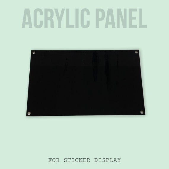 Acrylic Display for Stickers, Sticker Display, Patch Display