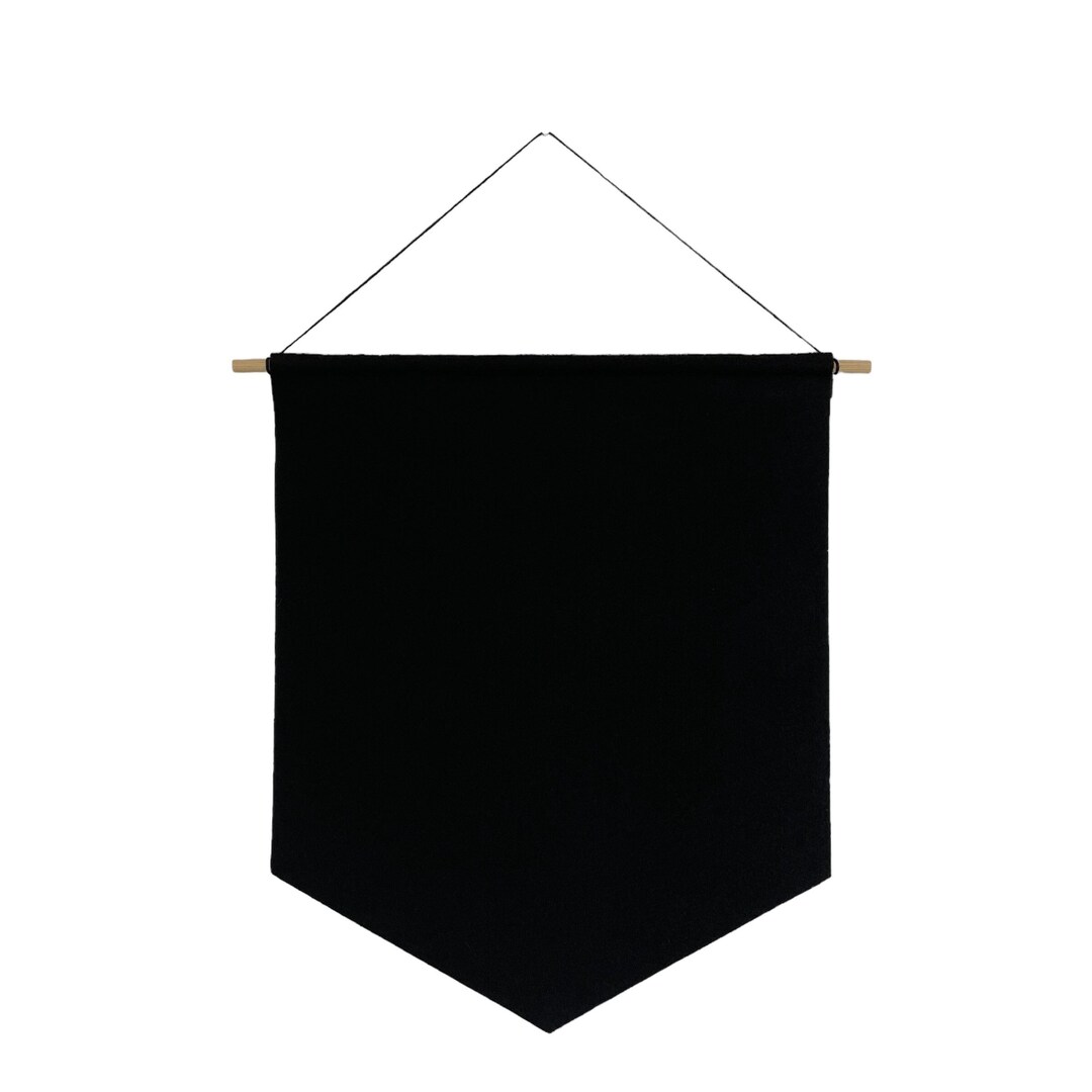 Felt Banner, Enamel Pin Display, Felt Wall Hanging, Fabric Pennant, Felt Pennant Etsy