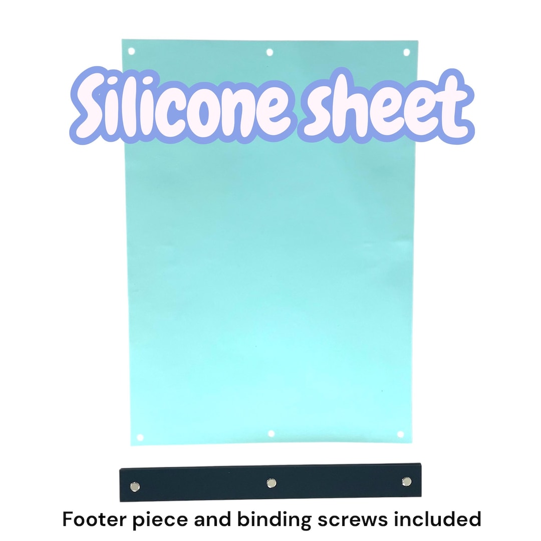 Silicone Card Sticker Silicone Sticker Sheet Add On - Etsy