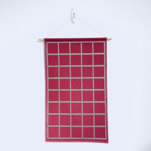 Enamel pin banner, canvas pin display, enamel pin holder, enamel pin display, pin wall hanging, hanging pin display