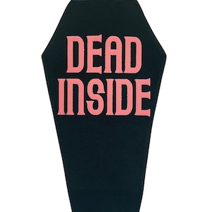 Coffin shaped pin display