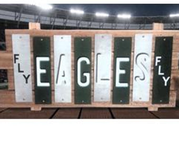 Fly Eagles Fly Color Fun Strip Sign