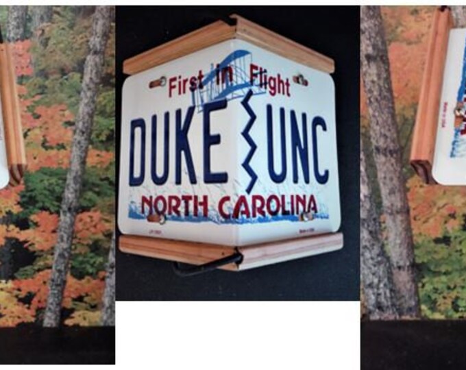 Duke & UNC House Divided Two-Sided Cedar Bird Feeder