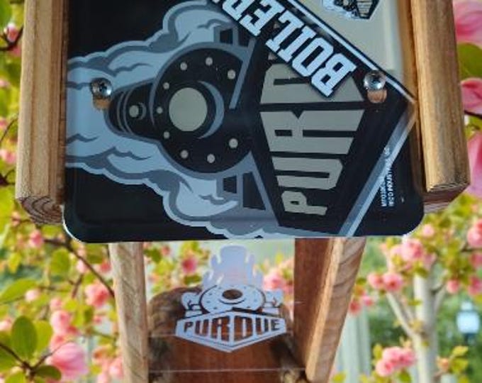 Purdue University Two-Sided Cedar Bird Feeder (SI series)