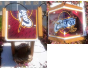 Cleveland Cavaliers Cedar Two Sided Bird Feeder