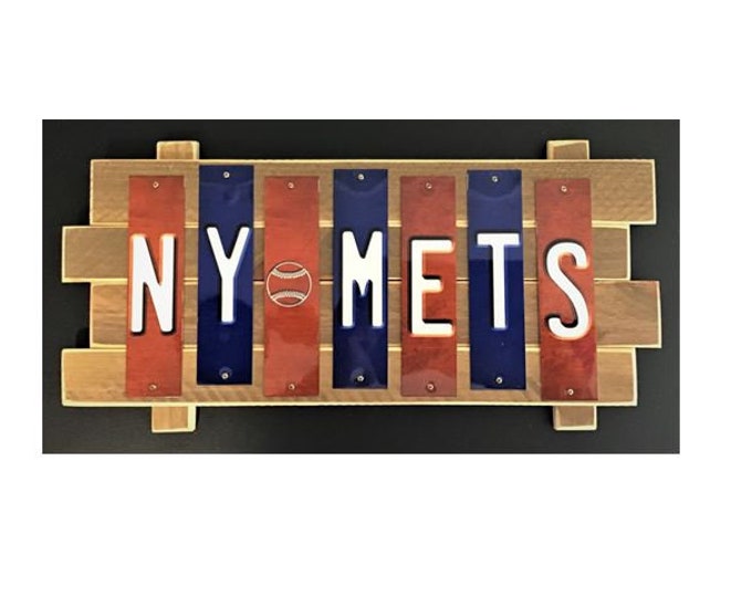 NY Mets Color Fun  Strip Sign