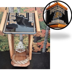 Purdue University Two-Sided Cedar Bird Feeder