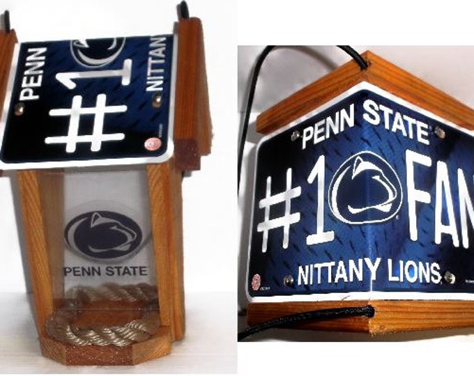 Penn State #1 Fan Two-Sided Cedar Bird Feeder