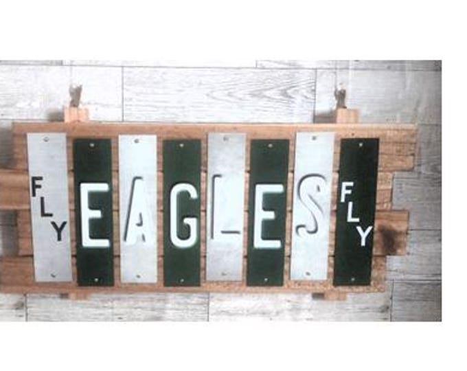 Fly Eagles Fly Color Fun Strip Sign