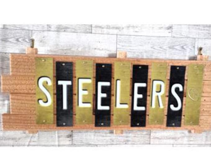 Steelers Color Fun Strip Sign