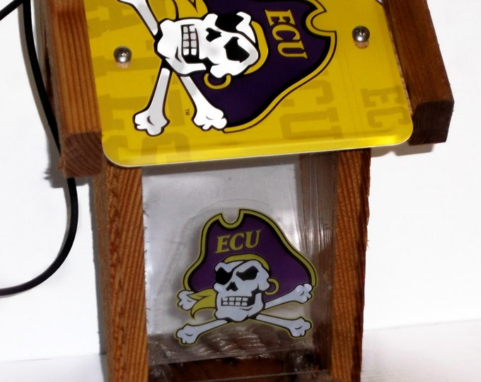 ECU Two-Sided Cedar Bird Feeder (SI Series)