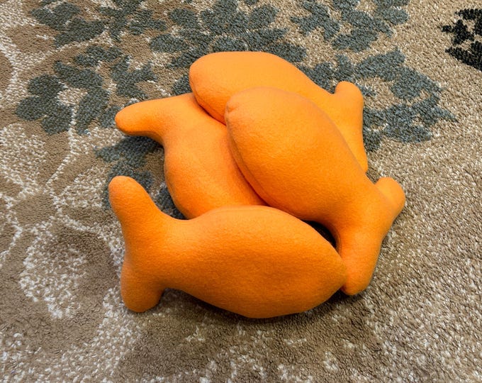 Featured listing image: 9in. Plush goldfish