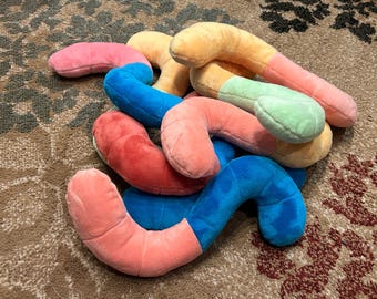12in. Plush gummy worms