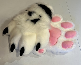 Custom fursuit hand paws