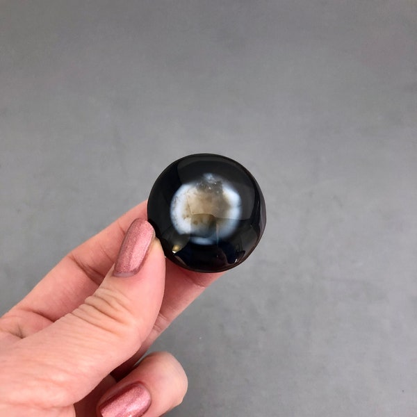 Shiva Eye Agate Crystal for Connecting to Shiva Opening the Third Eye Chakra Pineal Gland Wisdom Insight Stone Protection Crystal Stone