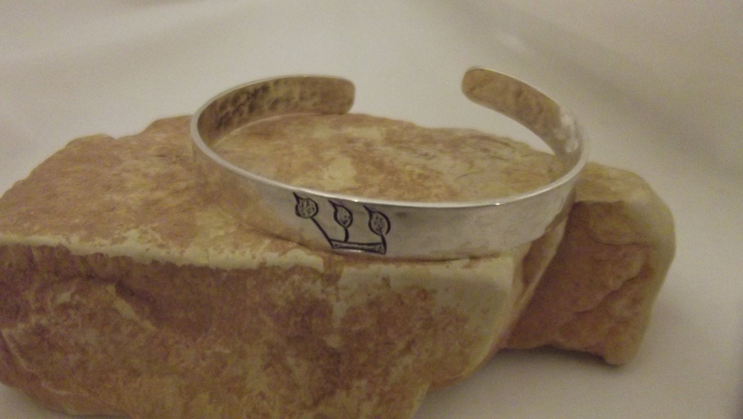 Sterling cuff 'Hebrew letterShinEl Shaddai' Etsy