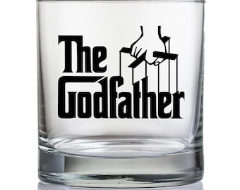 The Godfather Whiskey Glass - Officially Licensed, Handcrafted 11oz Rocks Glass