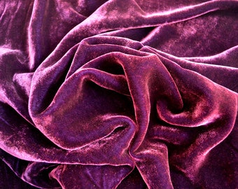 Dark purple velvet | Etsy