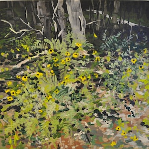 Wild flowers and furn