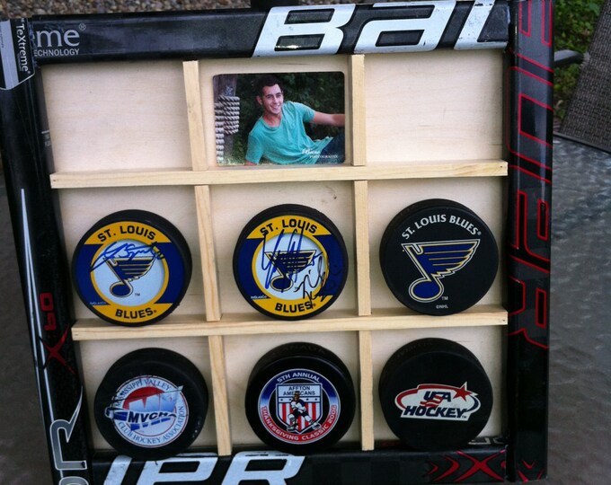 Hockey Stick Display Case Etsy