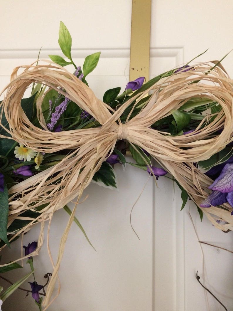 Beautiful Mother\u2019s day,Easter,Spring Wreath,Country Wreath,Garden Wedding Wreath