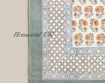 3x5 feet Cotton rug, machine washable rug, area rug cotton rug, handblock printed rug , carpet, multi size rug