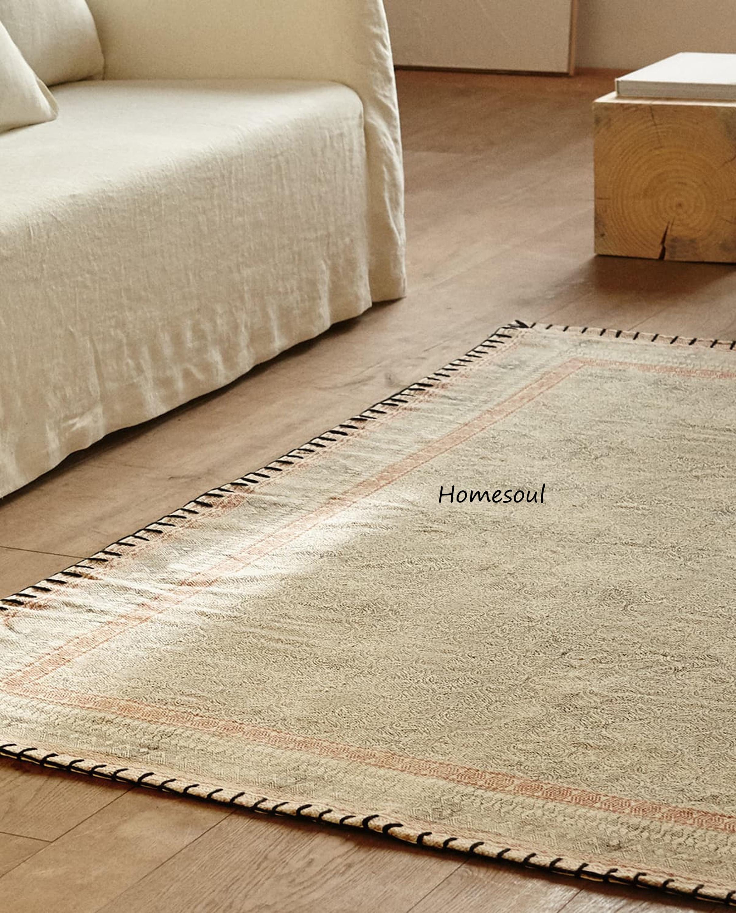 3x5 feet Cotton rug, machine washable rug, area rug cotton rug, handblock printed rug , carpet, multi size rug