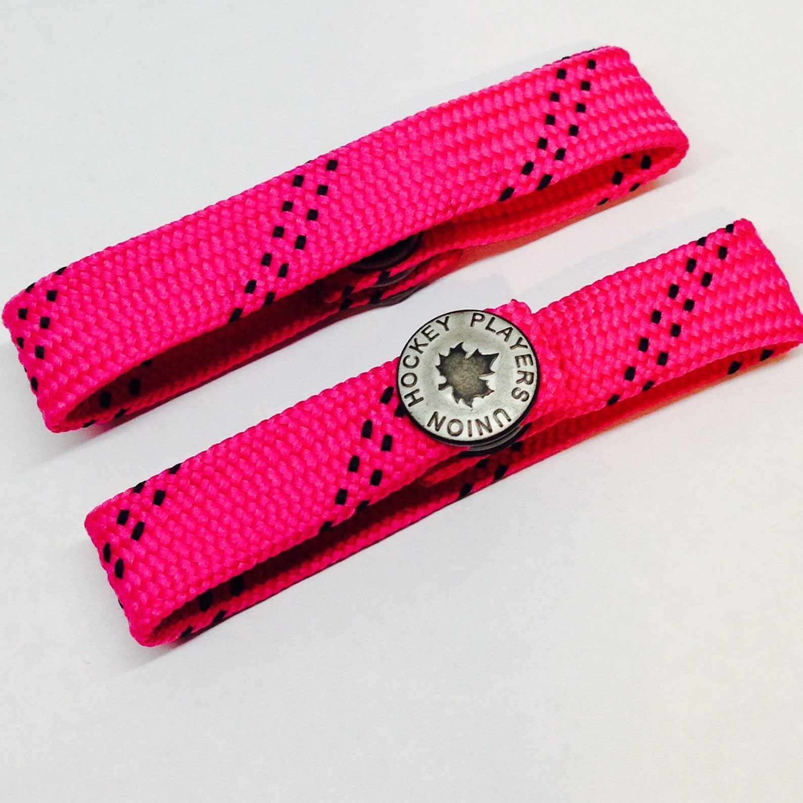 Pink Hockey Lace Wristy bracelet Etsy