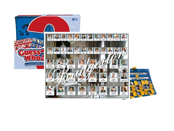 Bridgerton Guess Who Game Characters Guess Who Version