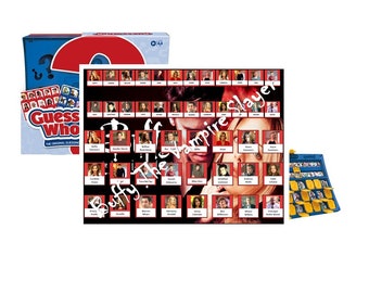 Buffy the Vampire Slayer Guess Who Game Characters - Guess Who Version 2.0 - PHYSICAL 2.0 GAME INCLUDED!!