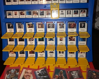 Horror Movie Villains Guess Who Game Characters - Physical Game Version 2.0 - PHYSICAL GAME INCLUDED