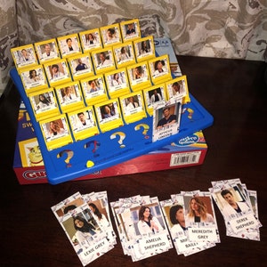 Grey&#39;s Anatomy Guess Who Game Characters - PHYSICAL GAME