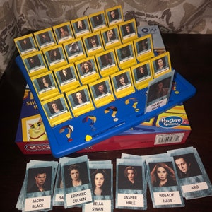 Twilight Guess Who Game Characters - PHYSICAL GAME