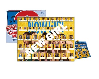 New Girl Guess Who Game: Version 2.0 - PHYSICAL GAME INCLUDED