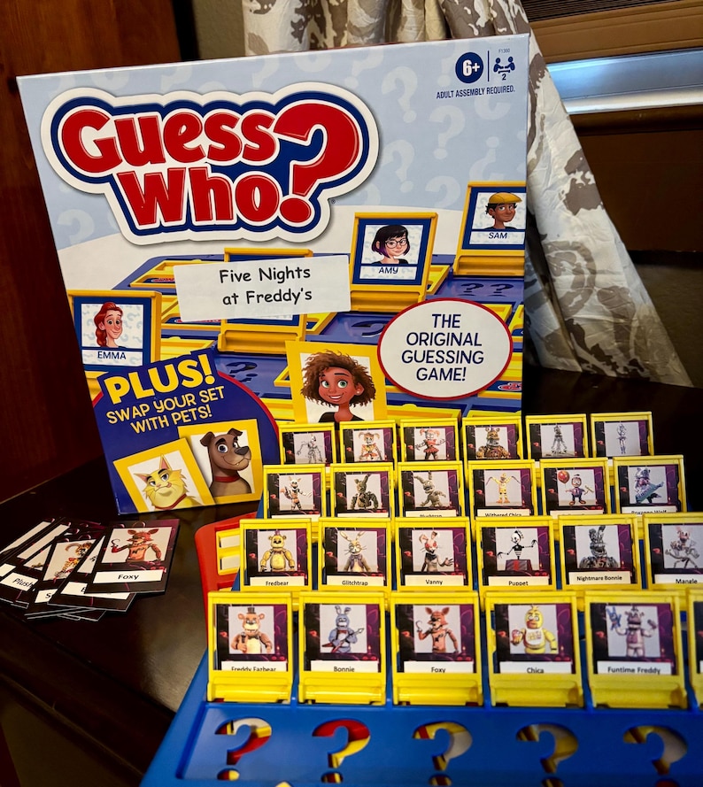 FNAF Guess Who Game - Physical Game Included image 2