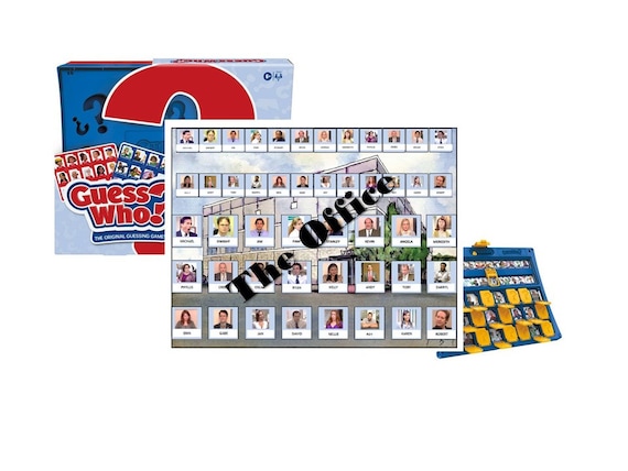 The Office Guess Who Game: Version Physical Game Included